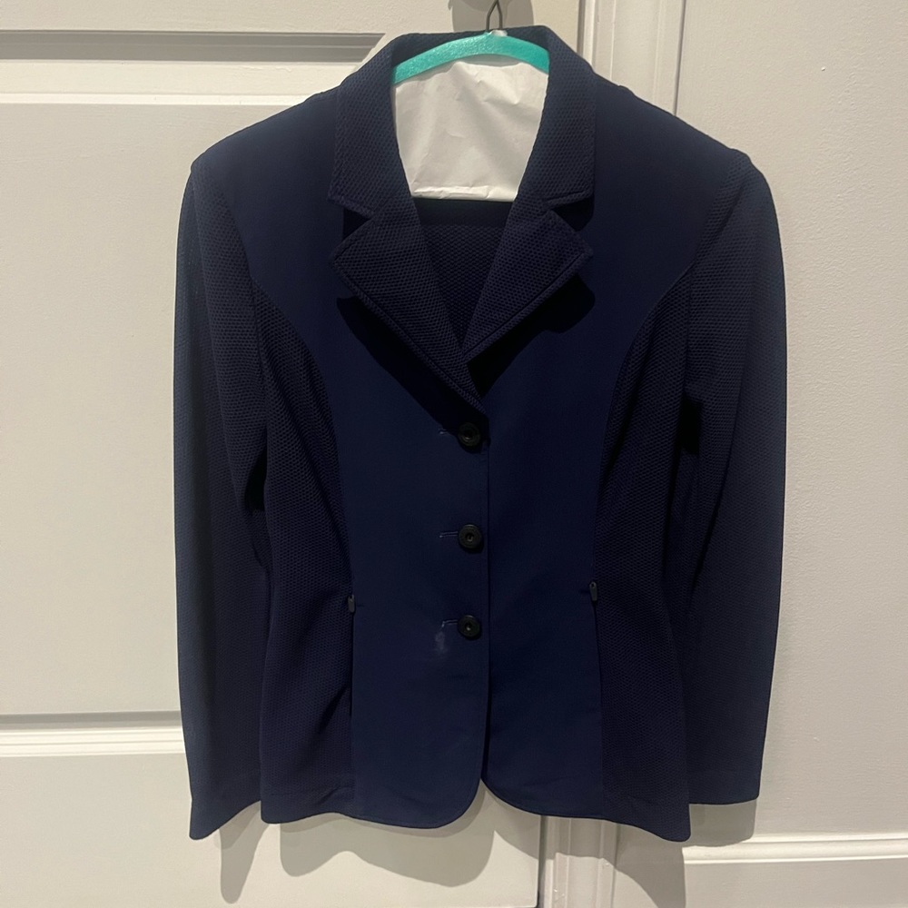 00r Navy Mesh show coat